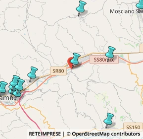 Mappa Via Maestri del Lavoro, 64020 Canzano TE, Italia (6.69385)