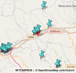 Mappa Via Maestri del Lavoro, 64020 Canzano TE, Italia (6.0595)