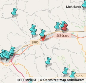 Mappa Via Maestri del Lavoro, 64020 Canzano TE, Italia (6.2495)