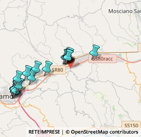 Mappa Via Maestri del Lavoro, 64020 Canzano TE, Italia (4.5295)