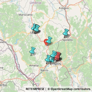 Mappa Via Gramsci, 05021 Acquasparta TR, Italia (13.365)