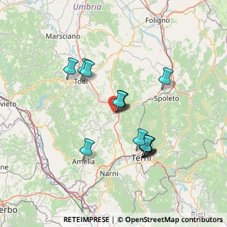 Mappa Via Gramsci, 05021 Acquasparta TR, Italia (13.04357)