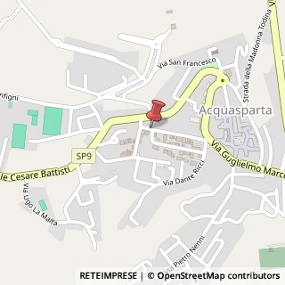 Mappa Via Giuseppe Mazzini, 26, 05021 Acquasparta, Terni (Umbria)