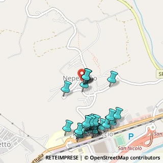 Mappa Via Guerrieri Crocetti, 64100 Nepezzano TE, Italia (0.61724)