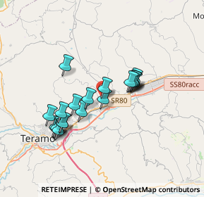 Mappa Via Ferdinando Ranalli, 64100 Teramo TE, Italia (3.168)