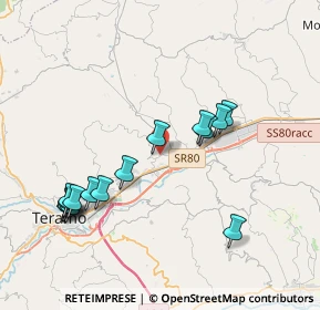 Mappa Via Ferdinando Ranalli, 64100 Teramo TE, Italia (4.238)