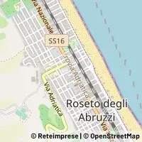 Térkép Roseto degli Abruzzi
