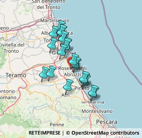 Mappa Via Michelangelo Buonarroti, 64026 Roseto degli Abruzzi TE, Italia (10.654)