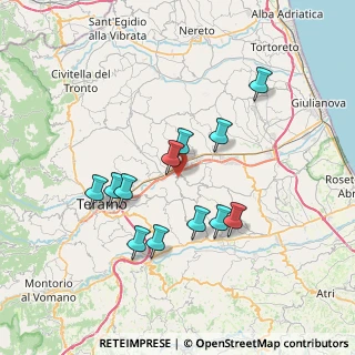 Mappa 64020 San Nicolò A Tordino TE, Italia (6.83417)
