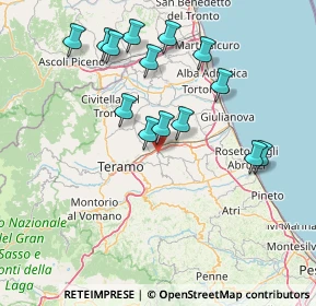 Mappa 64020 San Nicolò A Tordino TE, Italia (15.63143)