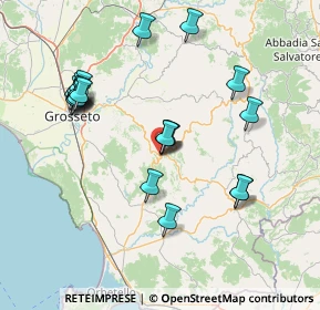 Mappa Scansano Cimitero Bivio, 58054 Scansano GR, Italia (16.248)