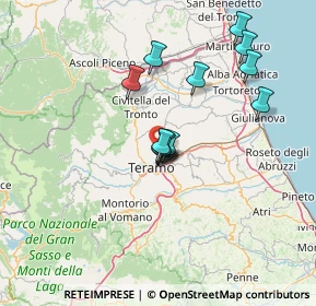 Mappa Via Fonte Vecchia, 64100 Teramo TE, Italia (11.74615)