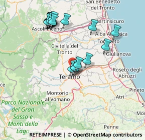 Mappa Via Fonte Vecchia, 64100 Teramo TE, Italia (16.394)