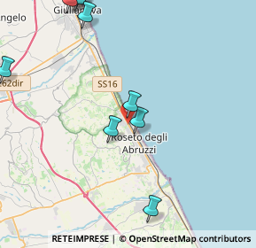 Mappa Via Teofilo Patini, 64026 Roseto degli Abruzzi TE, Italia (6.46077)