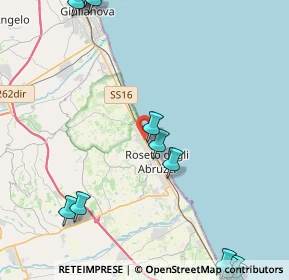 Mappa Via Teofilo Patini, 64026 Roseto degli Abruzzi TE, Italia (6.755)