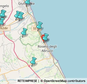Mappa Via Teofilo Patini, 64026 Roseto degli Abruzzi TE, Italia (6.07545)