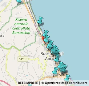 Mappa Via Teofilo Patini, 64026 Roseto degli Abruzzi TE, Italia (2.291)