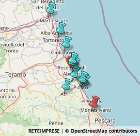 Mappa Via Teofilo Patini, 64026 Roseto degli Abruzzi TE, Italia (10.38083)