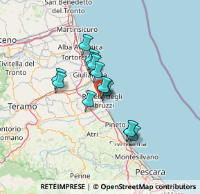 Mappa Via Teofilo Patini, 64026 Roseto degli Abruzzi TE, Italia (9.73929)