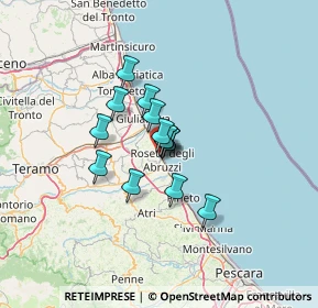 Mappa Via Teofilo Patini, 64026 Roseto degli Abruzzi TE, Italia (8.07071)