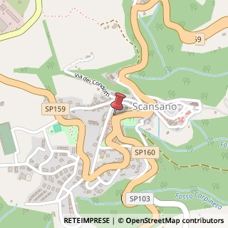 Mappa Via XX Settembre, 34, 58054 Scansano, Grosseto (Toscana)
