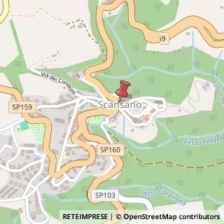 Mappa Corso Umberto I, 579, 58054 Scansano, Grosseto (Toscana)