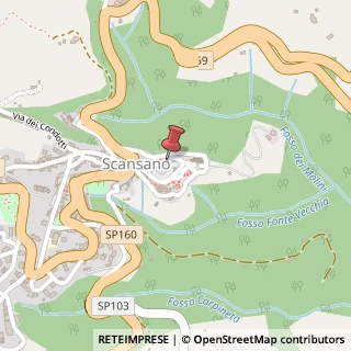 Mappa Piazza del Pretorio, 4, 58054 Scansano, Grosseto (Toscana)