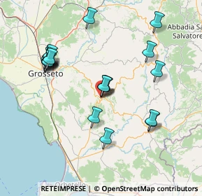 Mappa Via Armando Diaz, 58054 Scansano GR, Italia (16.449)