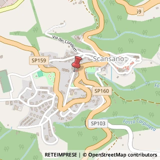 Mappa Via Armando Diaz, 9, 58054 Scansano GR, Italia, 58054 Scansano, Grosseto (Toscana)