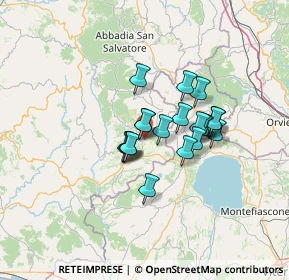 Mappa Località La Fratta, 58010 Sorano GR, Italia (9.578)