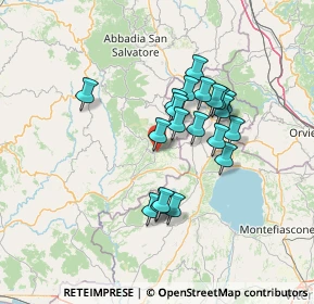 Mappa Località La Fratta, 58010 Sorano GR, Italia (11.633)