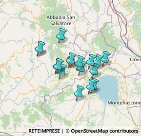 Mappa Località La Fratta, 58010 Sorano GR, Italia (10.4875)