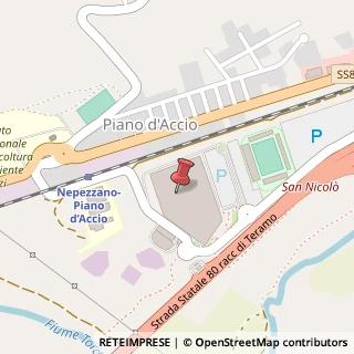 Mappa Località Piano D?Accio, 64100 Teramo TE, Italia, 64100 Teramo, Teramo (Abruzzo)