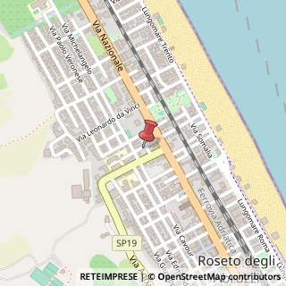 Mappa Via Silvio Pellico, 1, 64026 Roseto degli Abruzzi, Teramo (Abruzzo)
