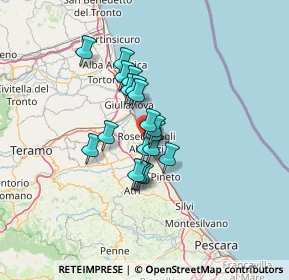 Mappa Via Silvio Pellico, 64026 Roseto degli Abruzzi TE, Italia (9.26444)