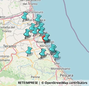 Mappa Via Silvio Pellico, 64026 Roseto degli Abruzzi TE, Italia (10.89294)