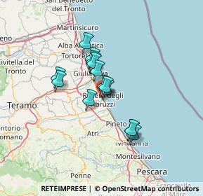 Mappa Via Silvio Pellico, 64026 Roseto degli Abruzzi TE, Italia (9.76929)