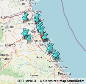 Mappa Via Silvio Pellico, 64026 Roseto degli Abruzzi TE, Italia (11.91947)