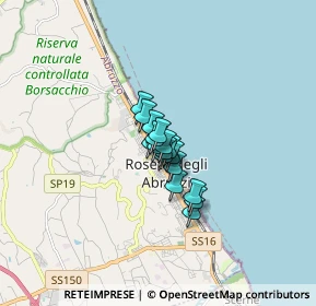 Mappa Vicolo Metauro, 64026 Roseto degli Abruzzi TE, Italia (0.75824)