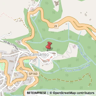 Mappa Via degli Addobbi,  2, 58054 Scansano, Grosseto (Toscana)