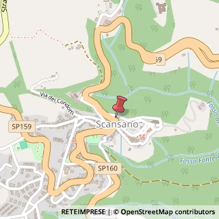 Mappa Piazza Garibaldi, 74, 58054 Scansano, Grosseto (Toscana)