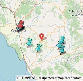 Mappa Via IV Novembre, 58054 Scansano GR, Italia (17.804)