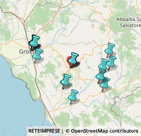 Mappa Via IV Novembre, 58054 Scansano GR, Italia (13.5245)