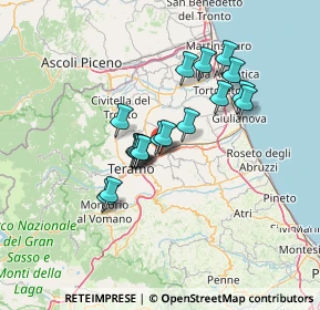 Mappa Via Vespucci località, 64100 Teramo TE, Italia (11.02056)