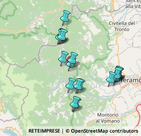Mappa Via Imposte, 64010 Valle Castellana TE, Italia (7.5425)
