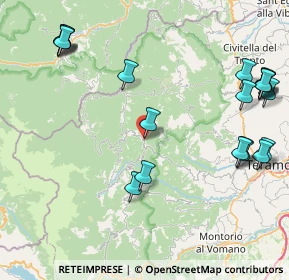 Mappa Via Imposte, 64010 Valle Castellana TE, Italia (11.1955)