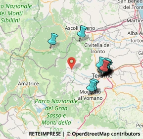 Mappa Via Imposte, 64010 Valle Castellana TE, Italia (14.169)