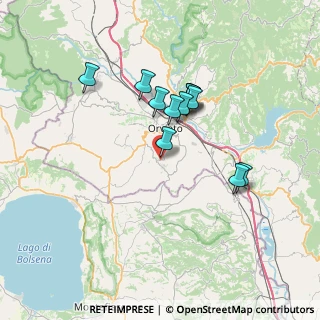 Mappa Via Conicchio, 05010 Porano TR, Italia (6.0925)