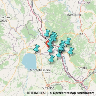 Mappa Via Conicchio, 05010 Porano TR, Italia (8.36235)