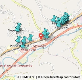 Mappa Via Amerigo Vespucci, 64100 San Nicolò A Tordino TE, Italia (1.08)